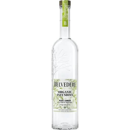 Order Belvedere Organic Vodka Infused With Pear, Ginger, and Honey (750 ML) 133210 food online from Bevmo! store, Costa Mesa on bringmethat.com