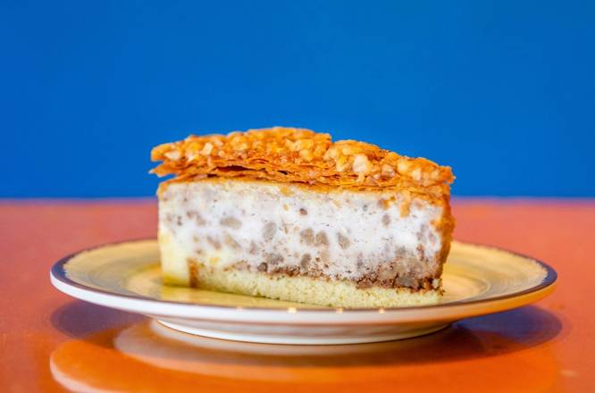 Order Baklava Cheesecake food online from Papouli Mediterranean Cafe & Market store, Macon on bringmethat.com