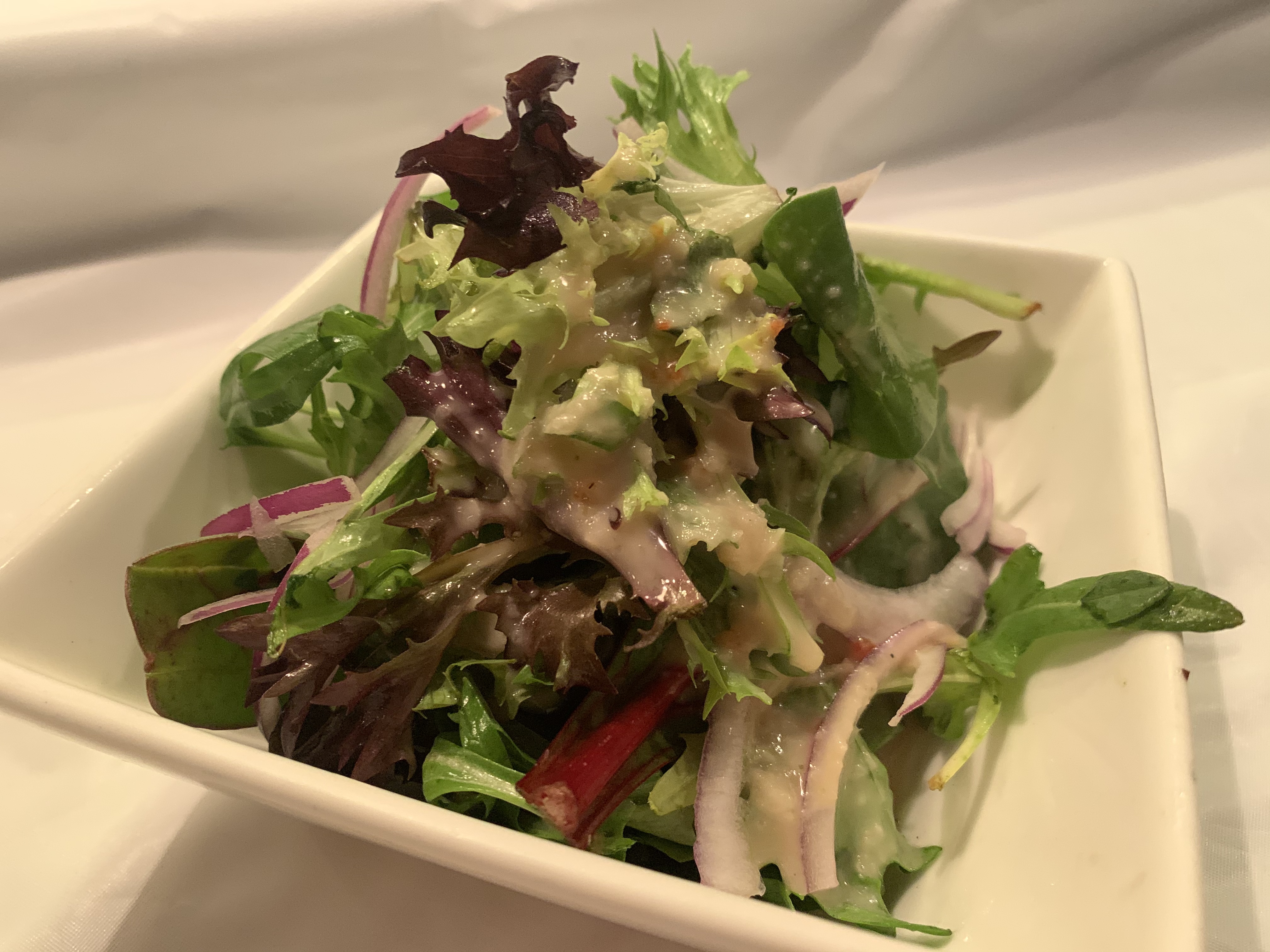 Order Sesame Albacore Salad food online from Kaori Sushi store, Fullerton on bringmethat.com