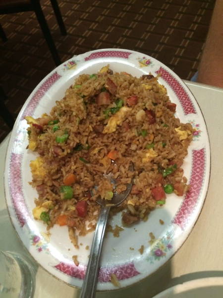 Order 3. Vegetable Fried Rice food online from Great Wall Chinese Restaurant store, Reseda on bringmethat.com