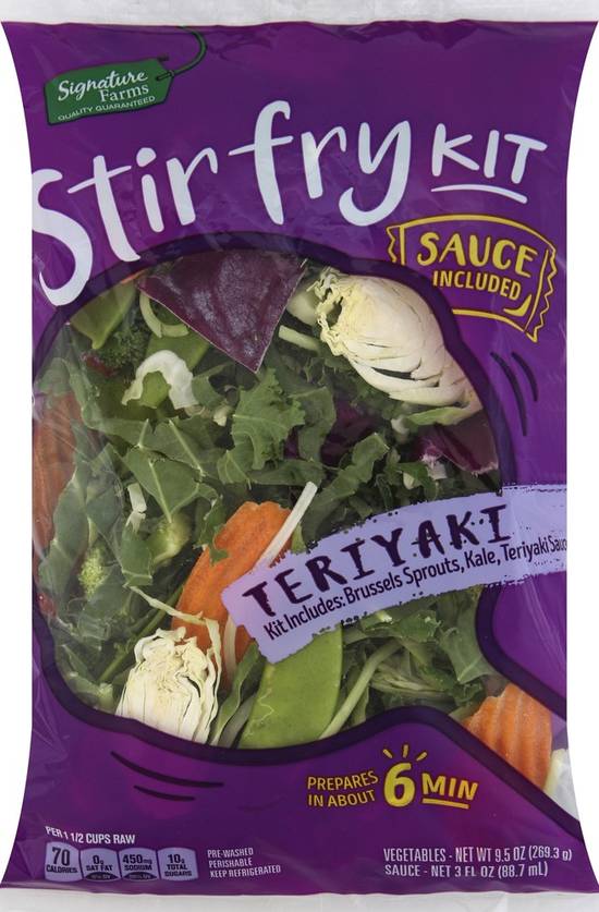 Order Signature Farms · Teriyaki Stir Fry Kit (1 kit) food online from Safeway store, Apache Junction on bringmethat.com