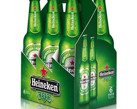 Order Heineken, 6pk-12oz bottle beer (5.0% ABV) food online from Babaro Liquor Store store, Peabody on bringmethat.com