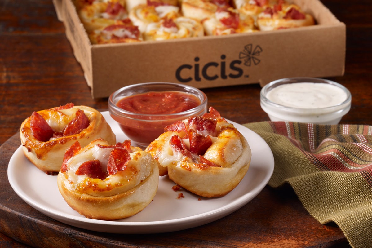 Order Pepperoni Poppers food online from Cicis store, Tulsa on bringmethat.com