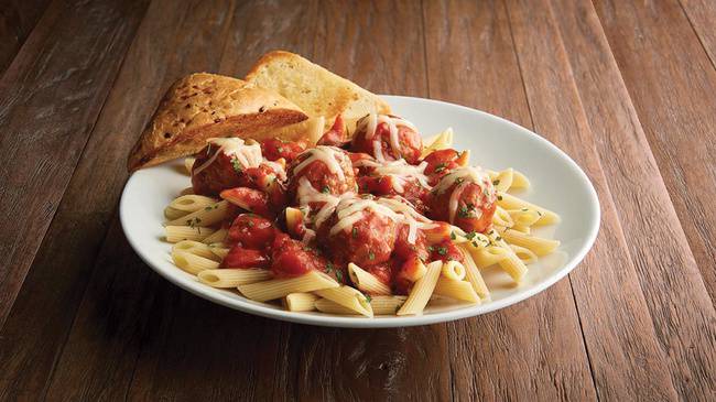 Order Penne Pasta & Meatballs food online from Jason Deli store, Topeka on bringmethat.com