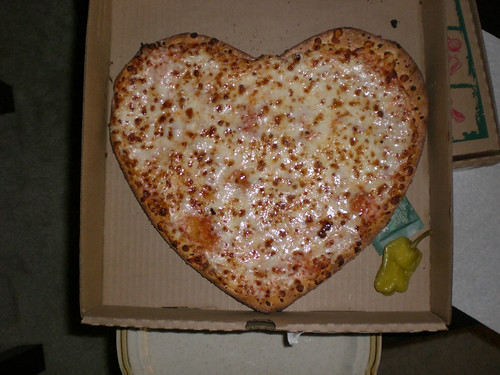 Order CREATE YOUR OWN HEART-SHAPED THIN CRUST PIZZA food online from Papa Johns store, Mount Sinai on bringmethat.com