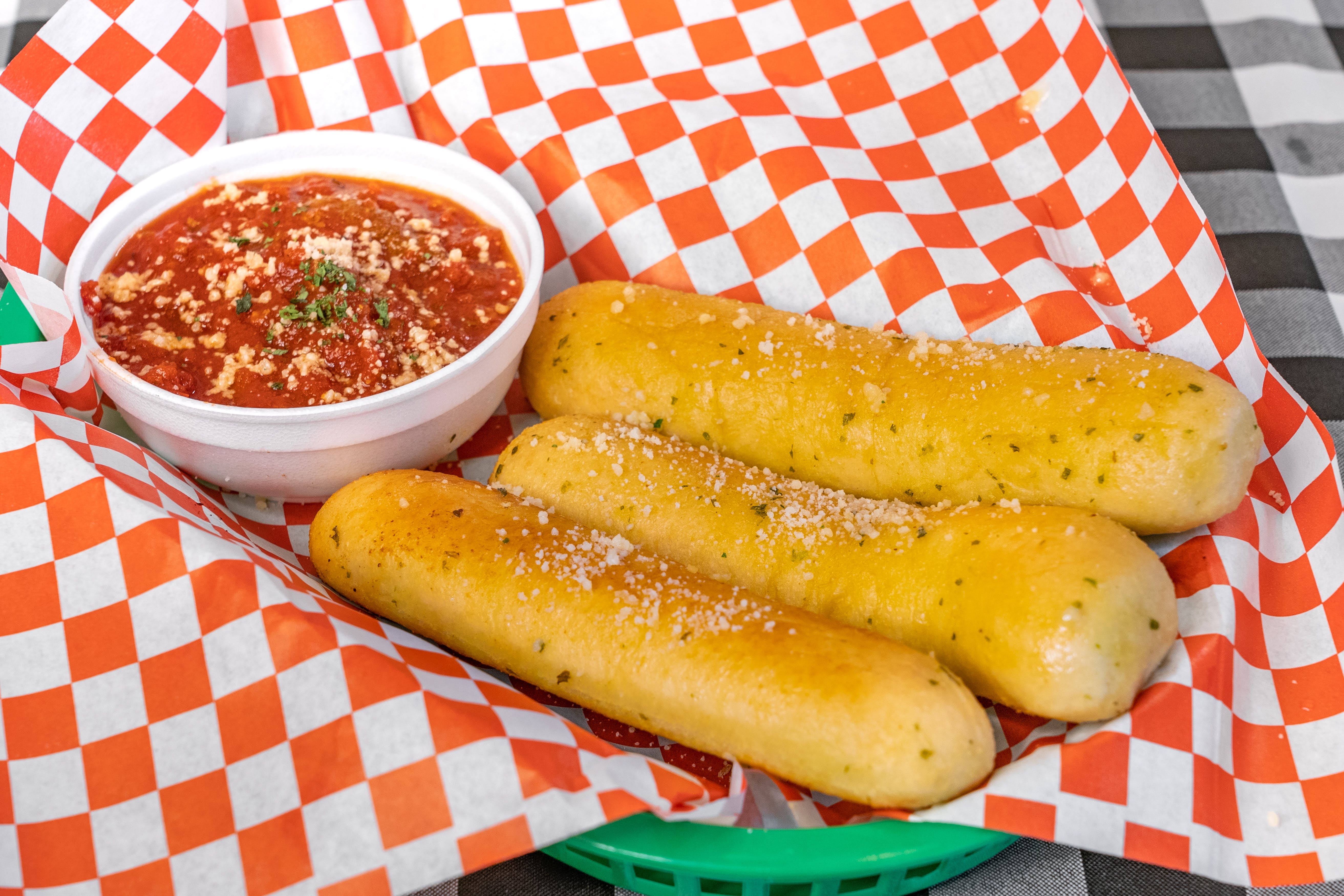 Order Cheesy Bread - Regular food online from Bella's Pizzeria store, Moore on bringmethat.com