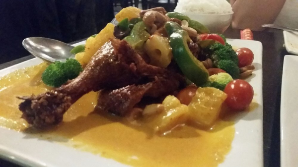 Order Panang Duck Curry food online from Lotus Thai store, San Diego on bringmethat.com