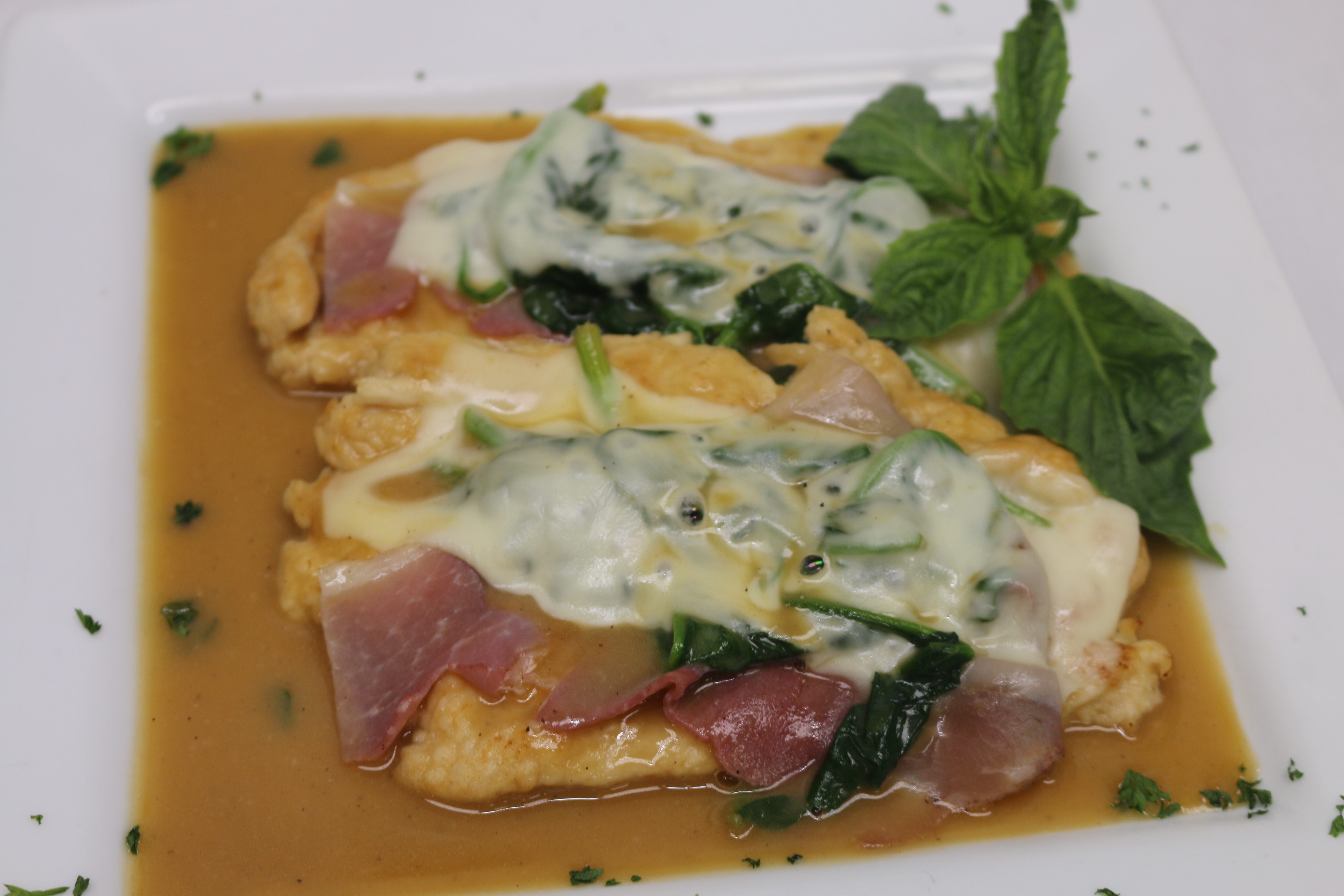Order Chicken Saltimbocca food online from Calabria Pizza store, Shrub Oak on bringmethat.com