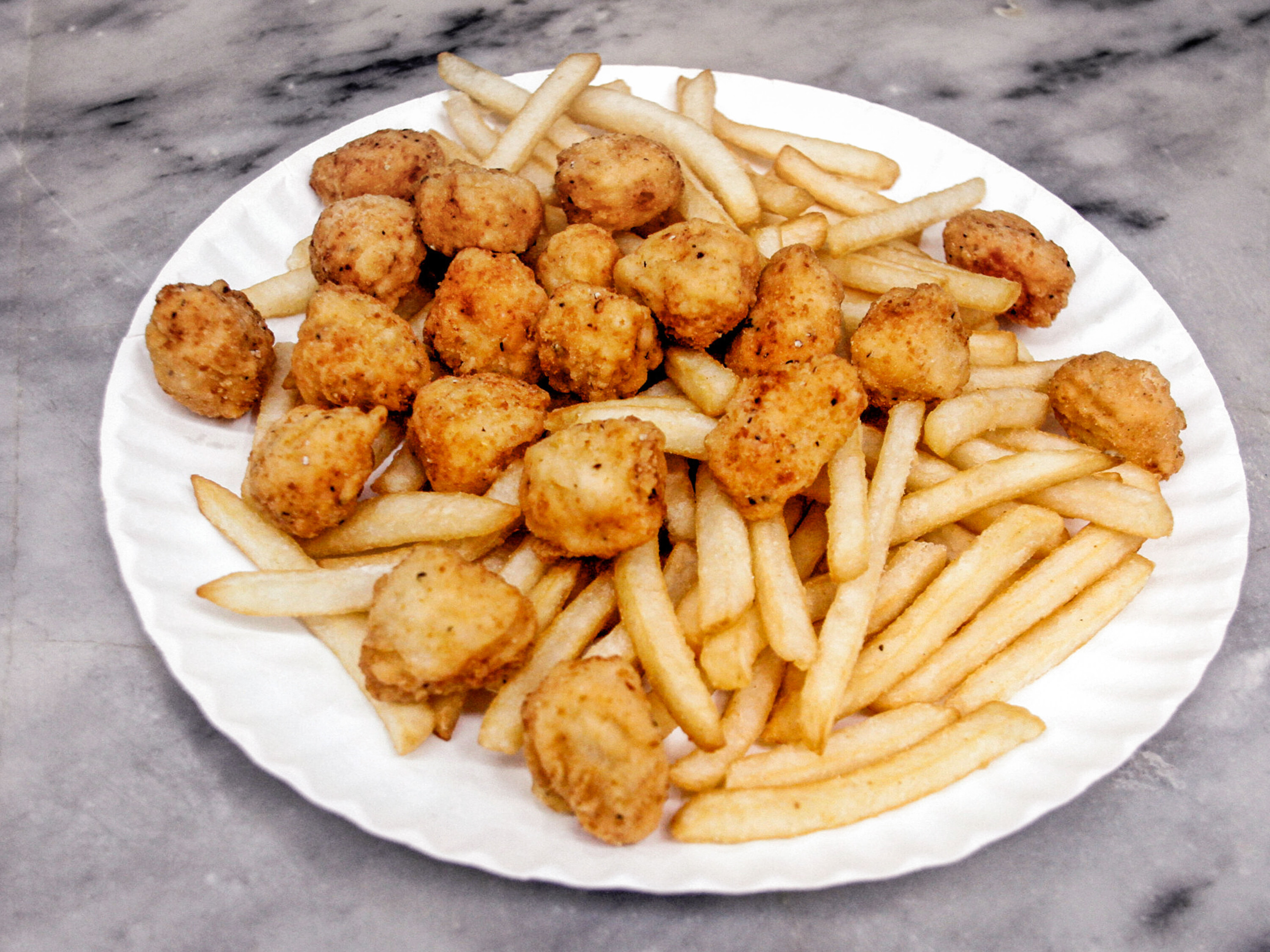 Order 30 Pieces Popcorn Chicken Combo food online from Halal Hot Fried Chicken store, Bronx on bringmethat.com