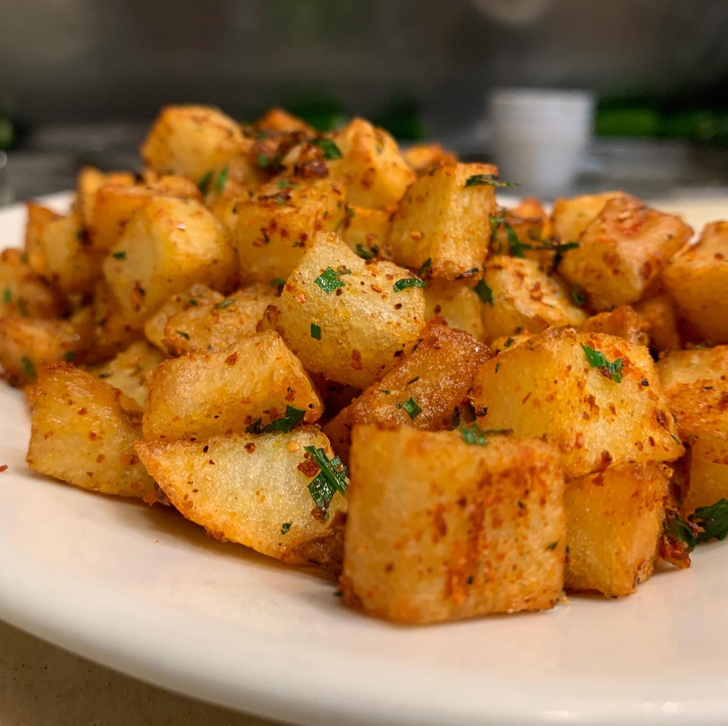 Order Spicy Potato food online from Mantee Cafe store, Los Angeles on bringmethat.com