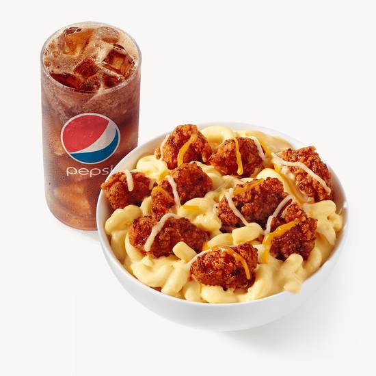 Order Spicy Mac & Cheese Bowl Combo food online from Kfc store, Fort Smith on bringmethat.com