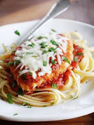 Order Chicken Parmigiana  food online from Nostra Pizza store, Greensboro on bringmethat.com