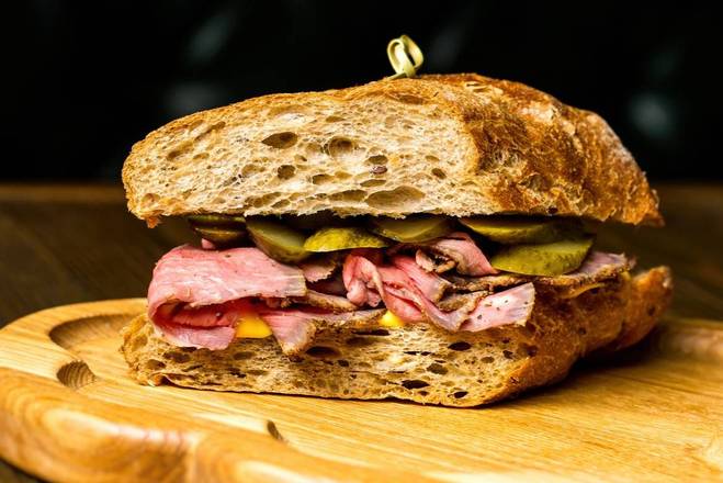 Order Pastrami Sandwich food online from The Cracked Yolk store, Southampton on bringmethat.com