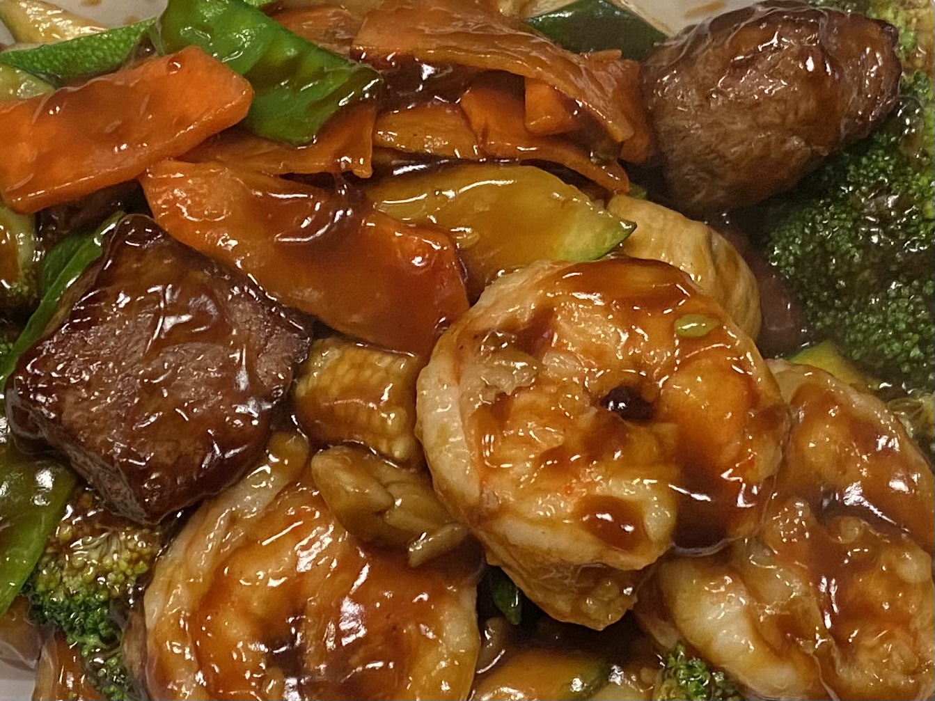 Order Shrimp and Steak Kew大虾牛球 food online from Kumo Asian Fusion store, Brick on bringmethat.com