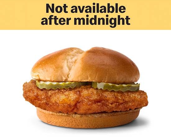 Order Crispy Chicken Sandwich  food online from Mcdonald store, WATERLOO on bringmethat.com