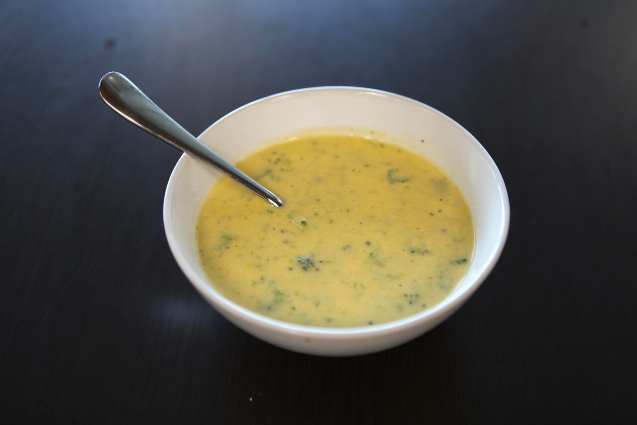 Order Broccoli Cheddar Soup food online from Cheesy Street Grill store, Natick on bringmethat.com