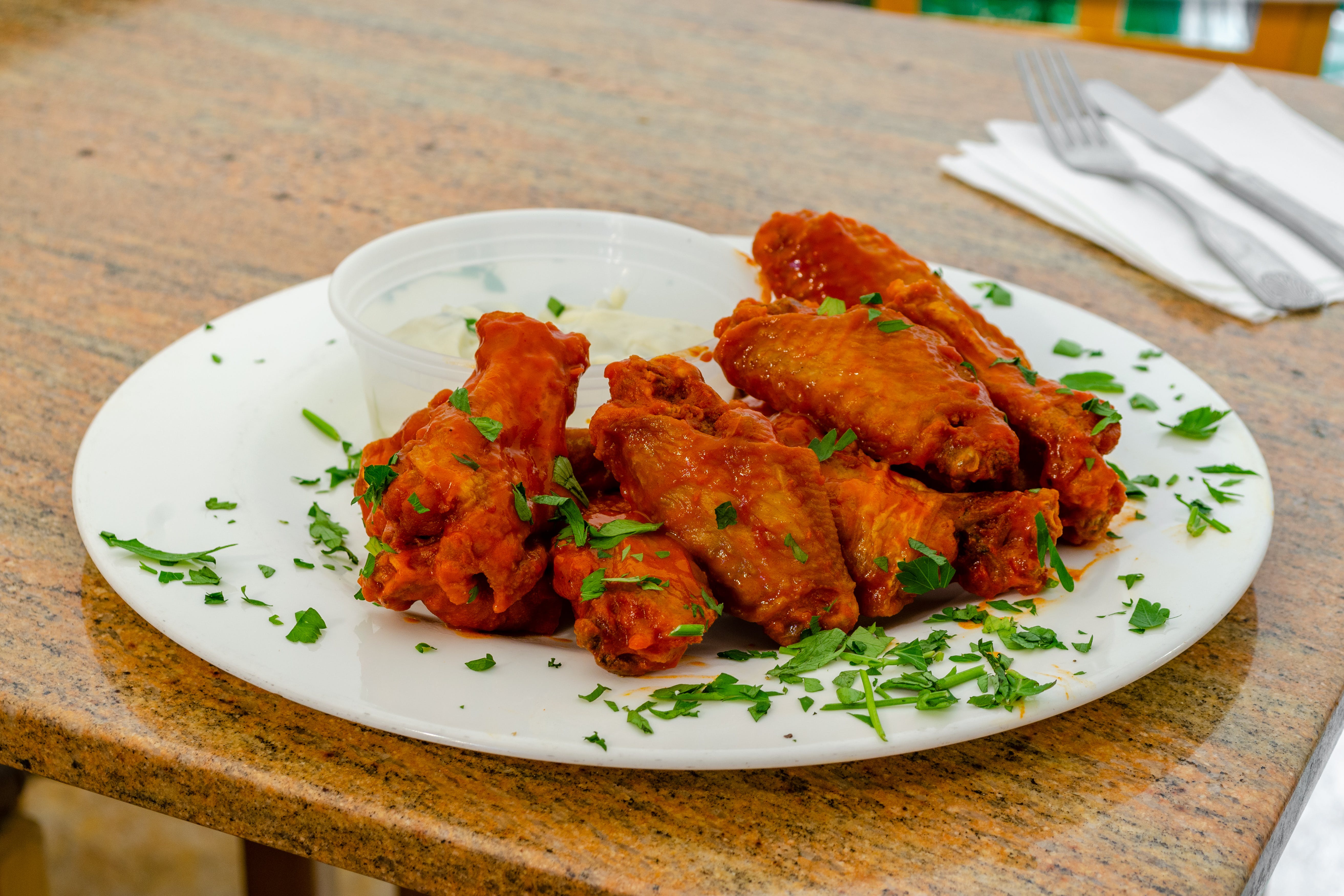 Order Buffalo Wings - 12 Pieces food online from Regina Pizza store, Lynbrook on bringmethat.com