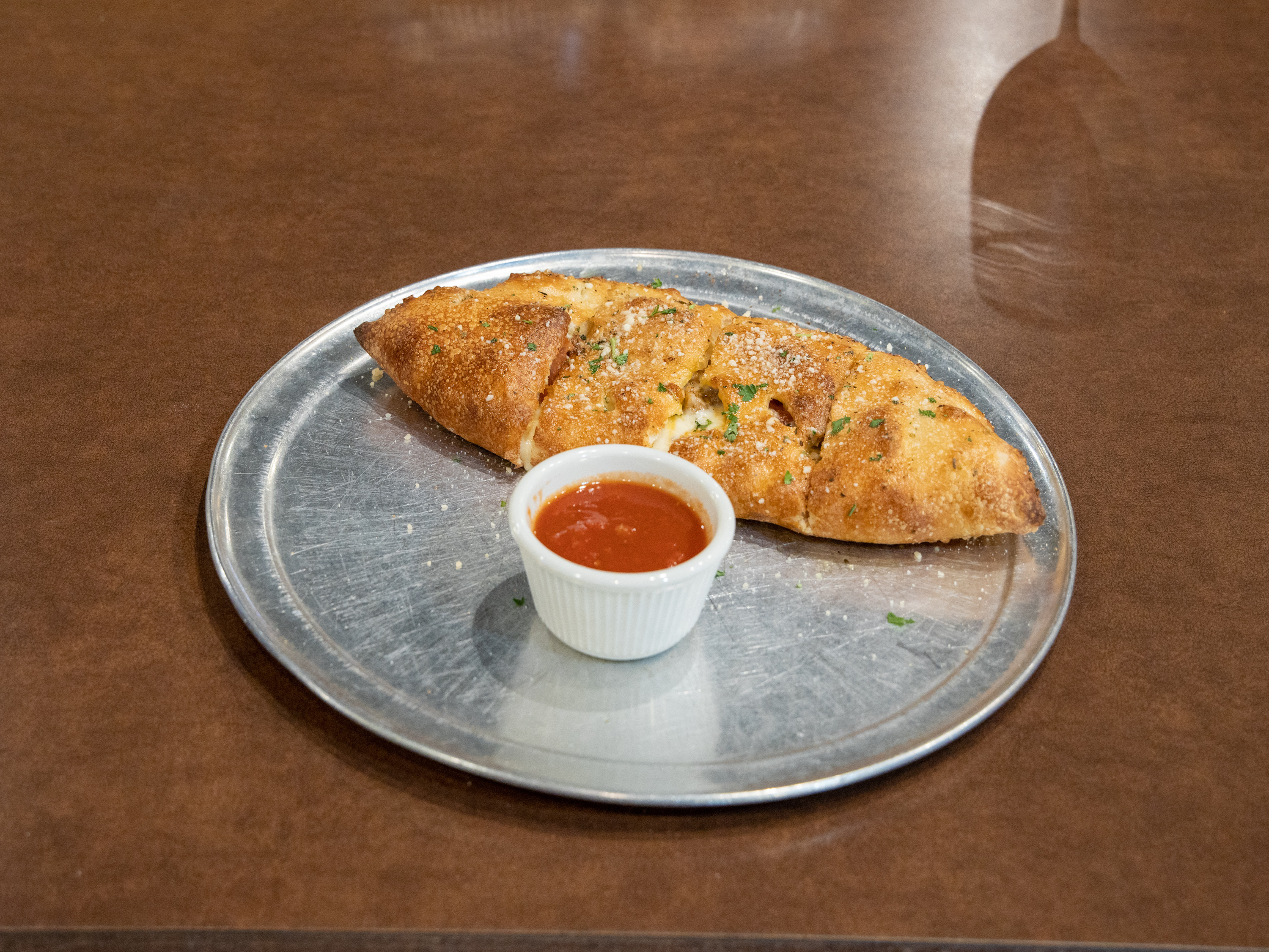 Order Create-Your-Own Calzone food online from New York Pizzeria store, Katy on bringmethat.com