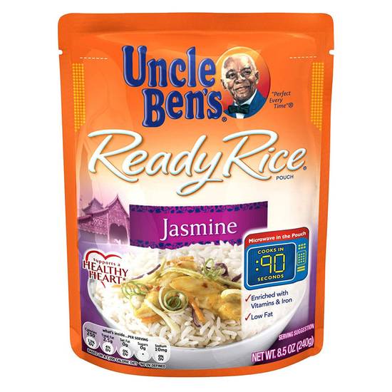 Order Ben's Ready Rice Jasmine White Rice Mircowaveable Pouch 8.5oz food online from Everyday Needs by Gopuff store, Clovis on bringmethat.com