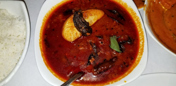 Order Kerala Fish Curry food online from Spice Village store, Tuckahoe on bringmethat.com