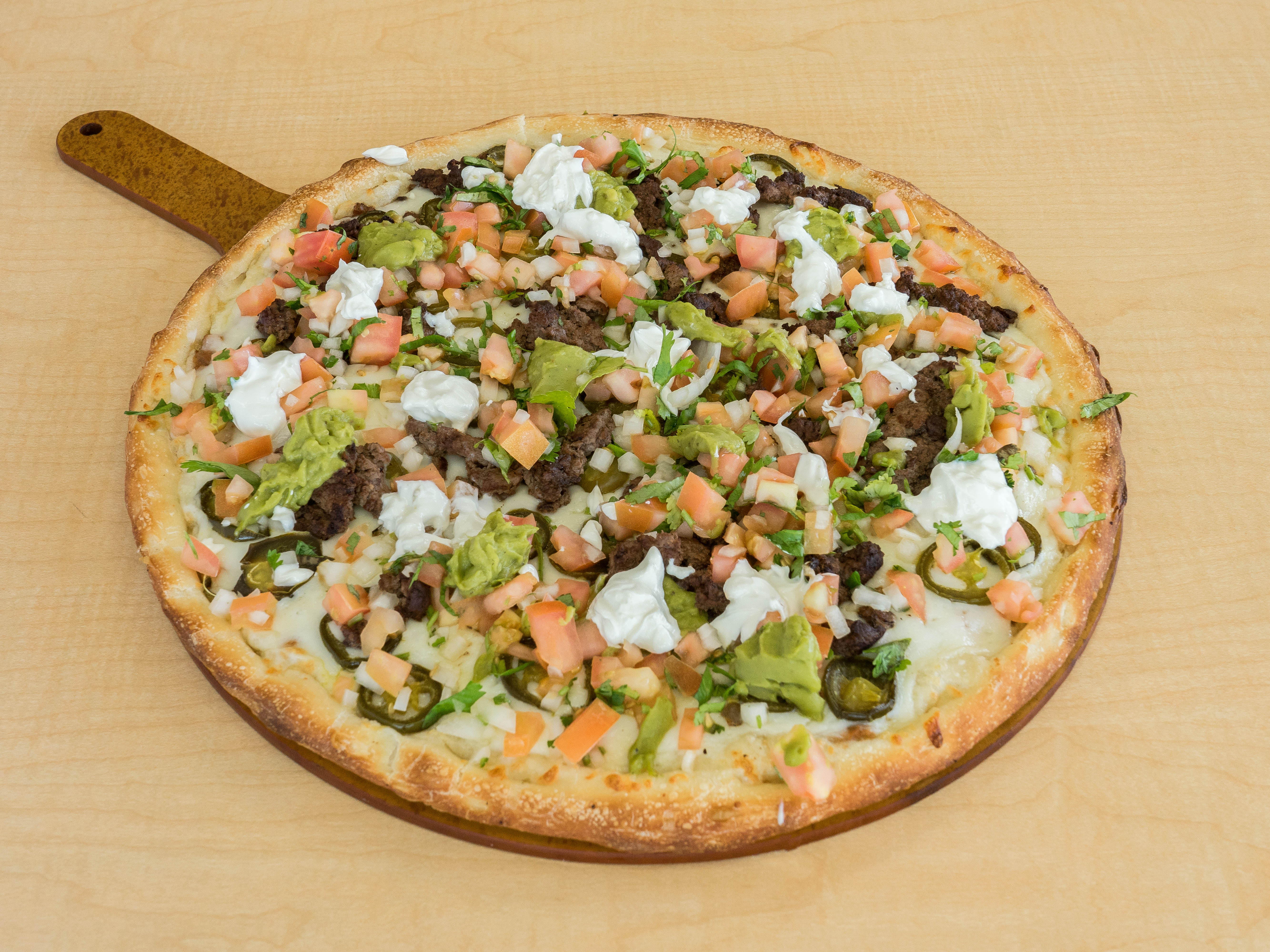 Order Mexican Pizza food online from The Hideout Pizza & Grill store, Anaheim on bringmethat.com