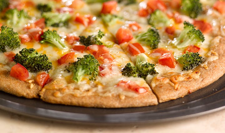 Order White Pizza - Medium 12'' (Round) food online from Golden Pizzeria store, Norfolk on bringmethat.com