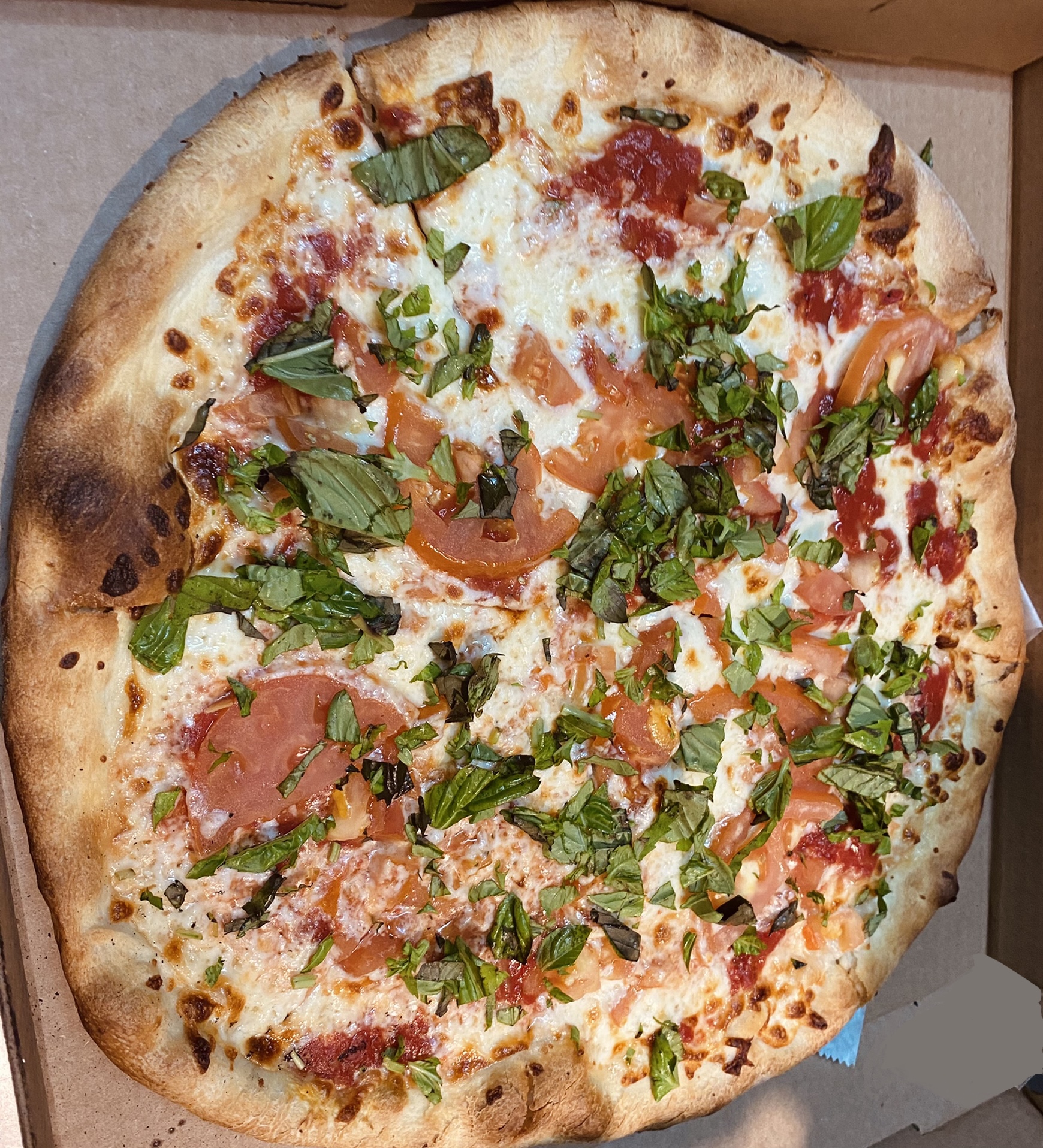 Order Margherita Pizza food online from Uncle's Pizza store, Norwalk on bringmethat.com