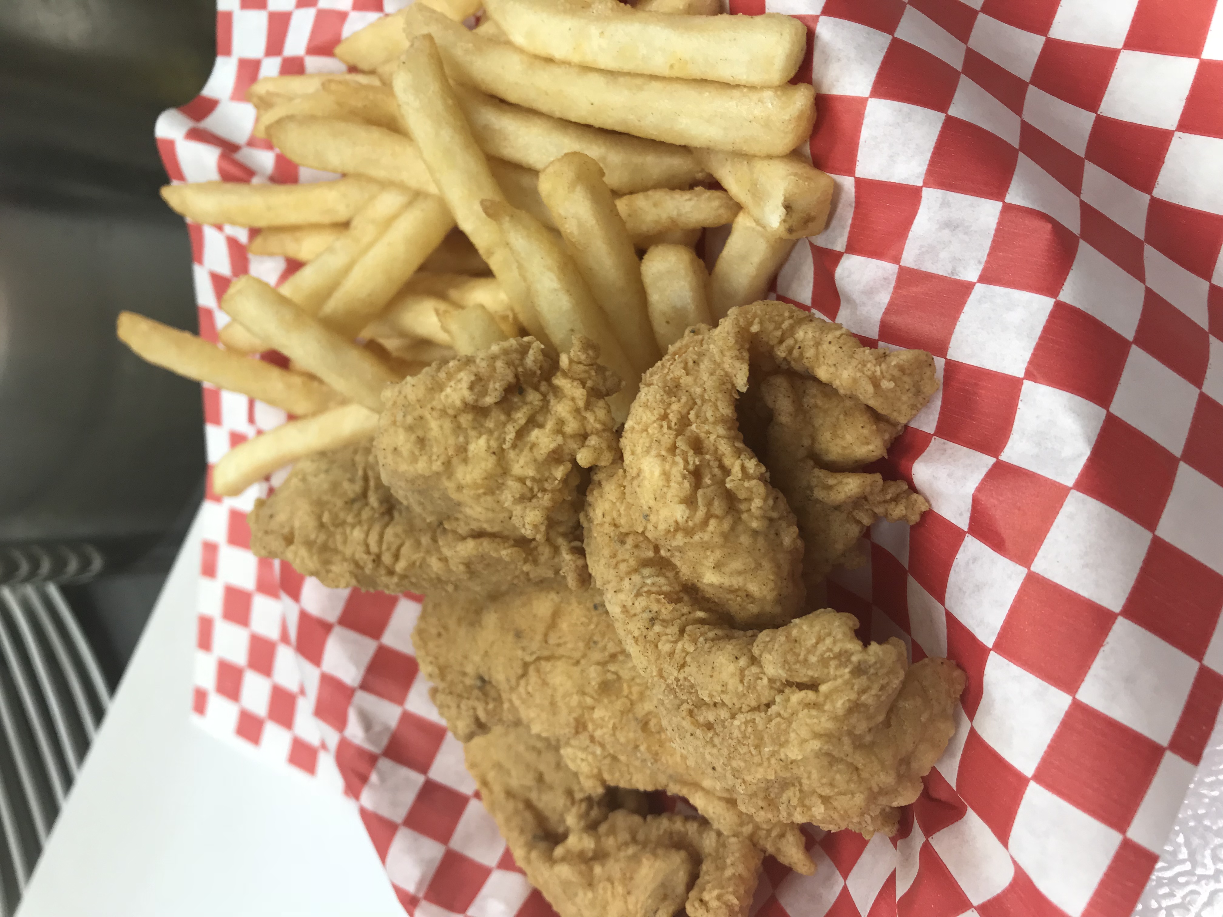 Order 6 Piece Fried Catfish Basket food online from Tasty Crab store, Fayetteville on bringmethat.com