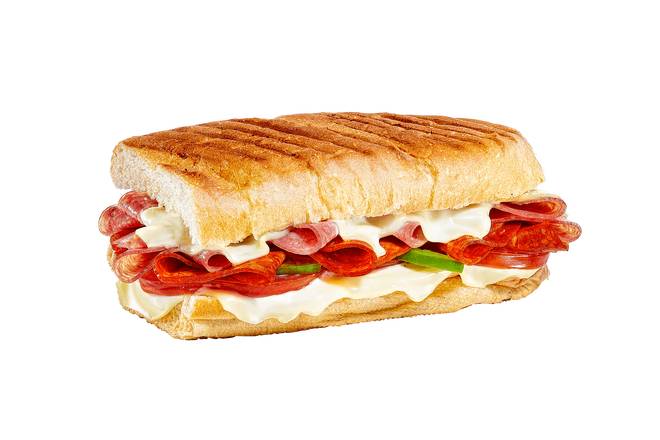 Order Spicy Italian Melt Footlong Melt food online from Subway store, Center Moriches on bringmethat.com