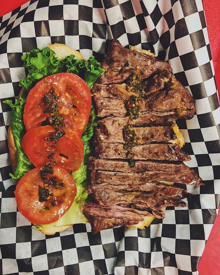 Order CHURRASCO GAUCHO SANDWICH food online from Che Gaucho store, Tomball on bringmethat.com