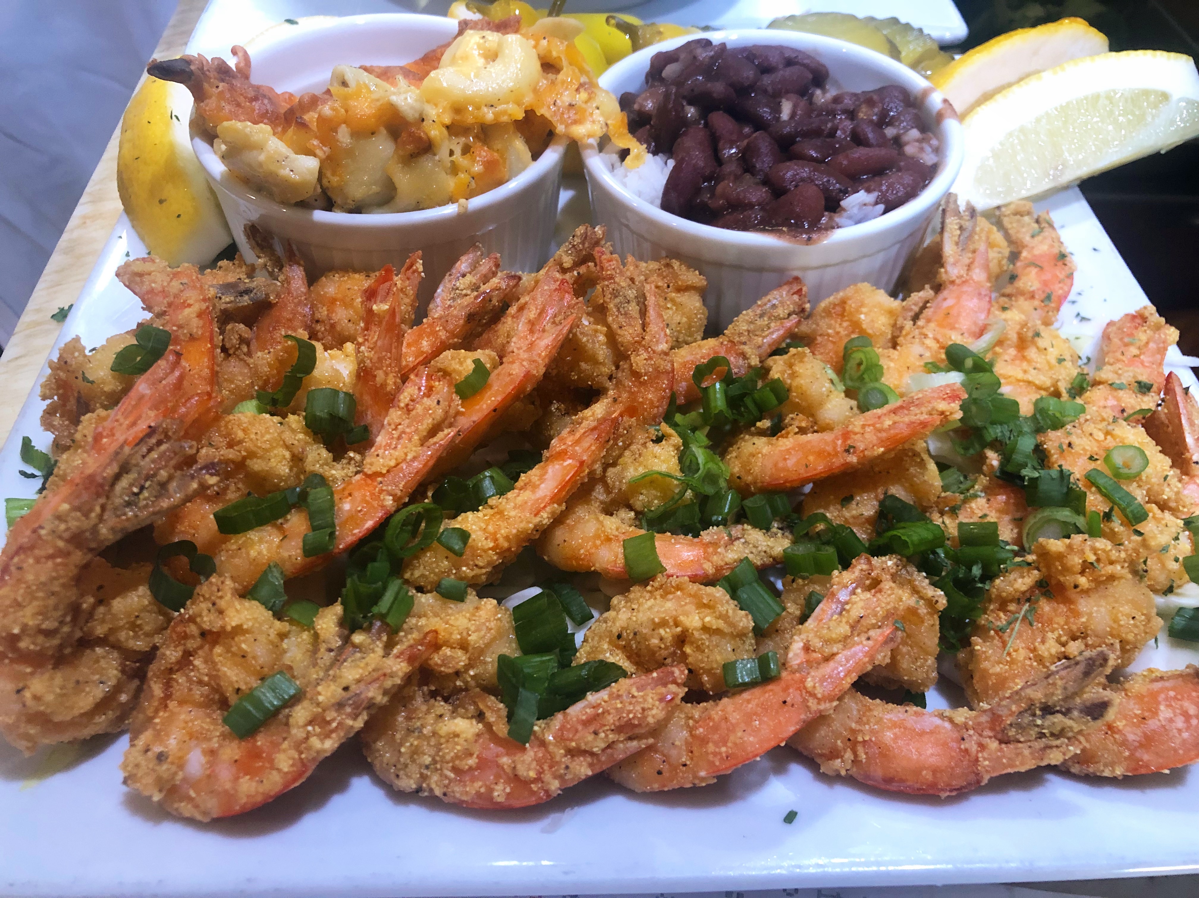 Order Colossal Shrimp (20 shrimp) food online from Stevie Creole Cafe store, Los Angeles on bringmethat.com