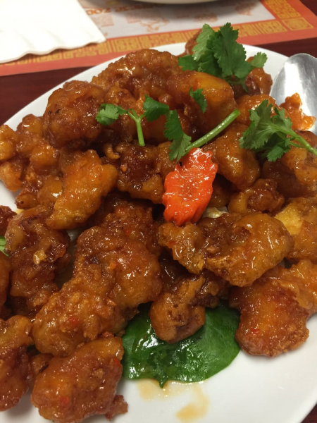 Order Orange Chicken food online from Khun Moo Thai Kitchen store, Northridge on bringmethat.com