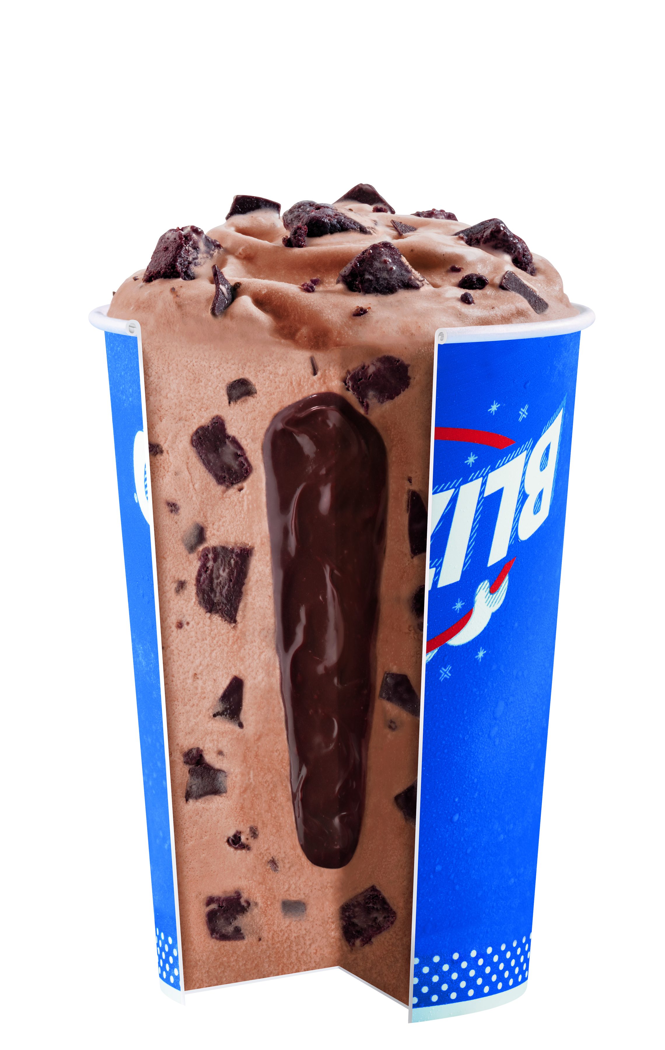 Order Royal Ultimate Choco Brownie Blizzard® Treat food online from Dairy Queen store, Huntingdon Valley on bringmethat.com