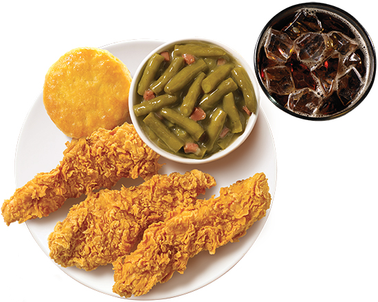 Order Handcrafted Tender Combo (3 Pcs) food online from Popeyes store, Los Angeles on bringmethat.com