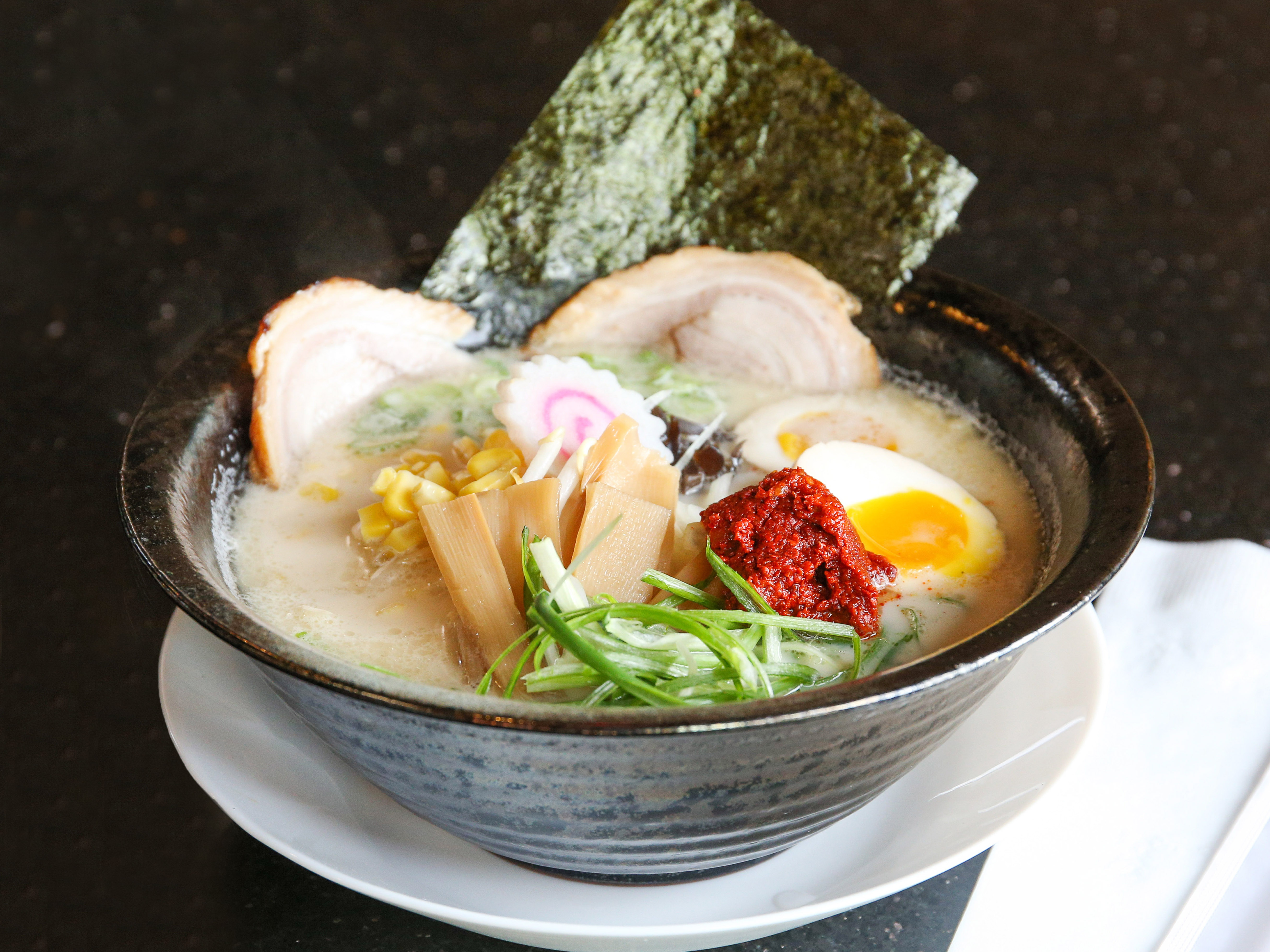 Order Tonkotsu Ramen food online from Juban Ramen & Tapas store, Milpitas on bringmethat.com