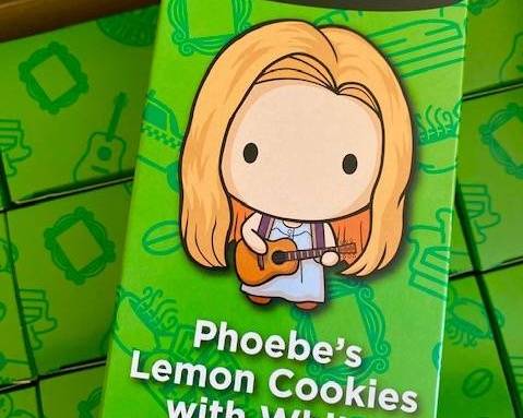 Order Friends - Phoebe - Lemon Cookies with White Chocolate Chips food online from The Sugar box store, Apache Junction on bringmethat.com