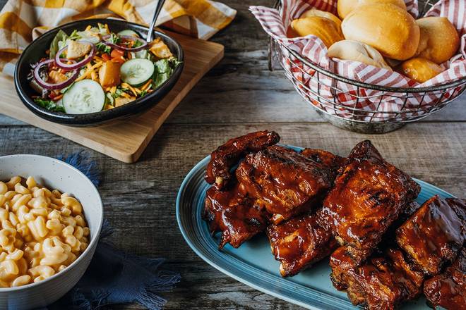Order Family Meal - BBQ Ribs food online from Logan Roadhouse store, Lynchburg on bringmethat.com