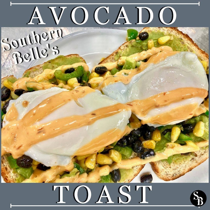 Order Avocado Toast food online from Southern Belle store, Carpentersville on bringmethat.com