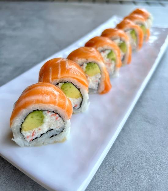 Order Salmon on Cali Roll food online from J Sushi Brea store, Brea on bringmethat.com