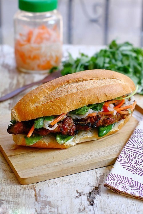 Order Grilled Pork Sandwich food online from Pho House store, Meridian on bringmethat.com