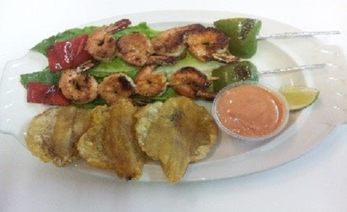 Order Camarones a La Plancha food online from Sabor Latino Restaurant store, Upper Darby on bringmethat.com