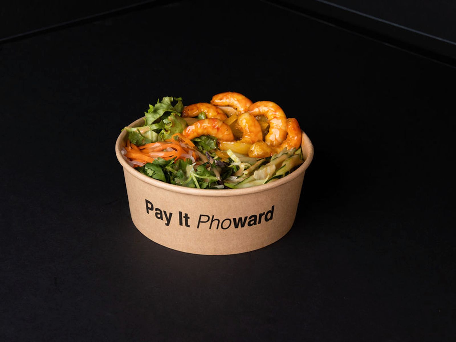 Order Wild Gulf Shrimp Salad food online from Vinason Pho Kitchen store, Kirkland on bringmethat.com