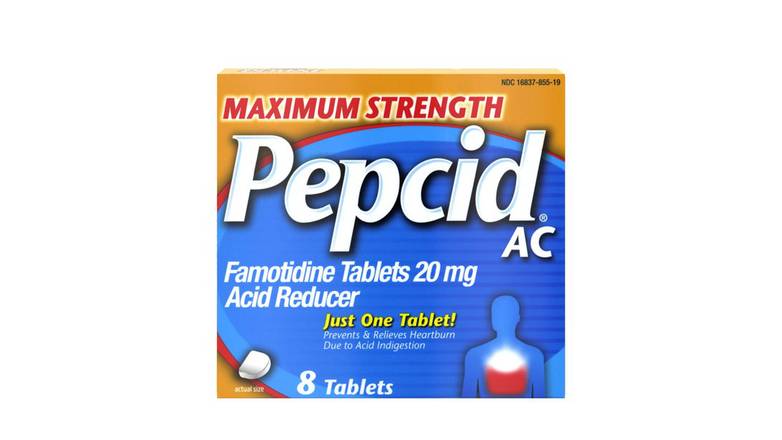 Order Pepcid Ac Maximum Strength For Heartburn Prevention & Relief- 8 Ct food online from Route 7 Food Mart store, Norwalk on bringmethat.com