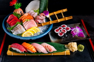 Order Sushi and Sashimi Combo food online from Kinha Sushi store, Garden City on bringmethat.com