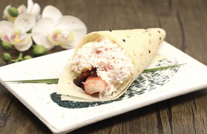 Order Baked Crab Hand Roll food online from Ichima store, Pasadena on bringmethat.com