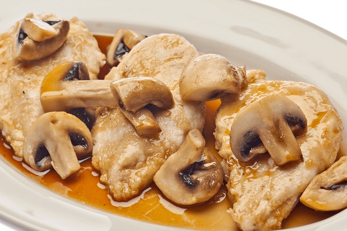Order Chicken Marsala food online from Buca Di Beppo store, Campbell on bringmethat.com