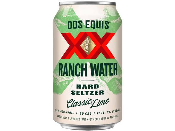 Order Dos Equis Ranch Water Hard Seltzer - 6x 12oz Cans food online from Goody Goody Liquor Parent store, Dallas on bringmethat.com