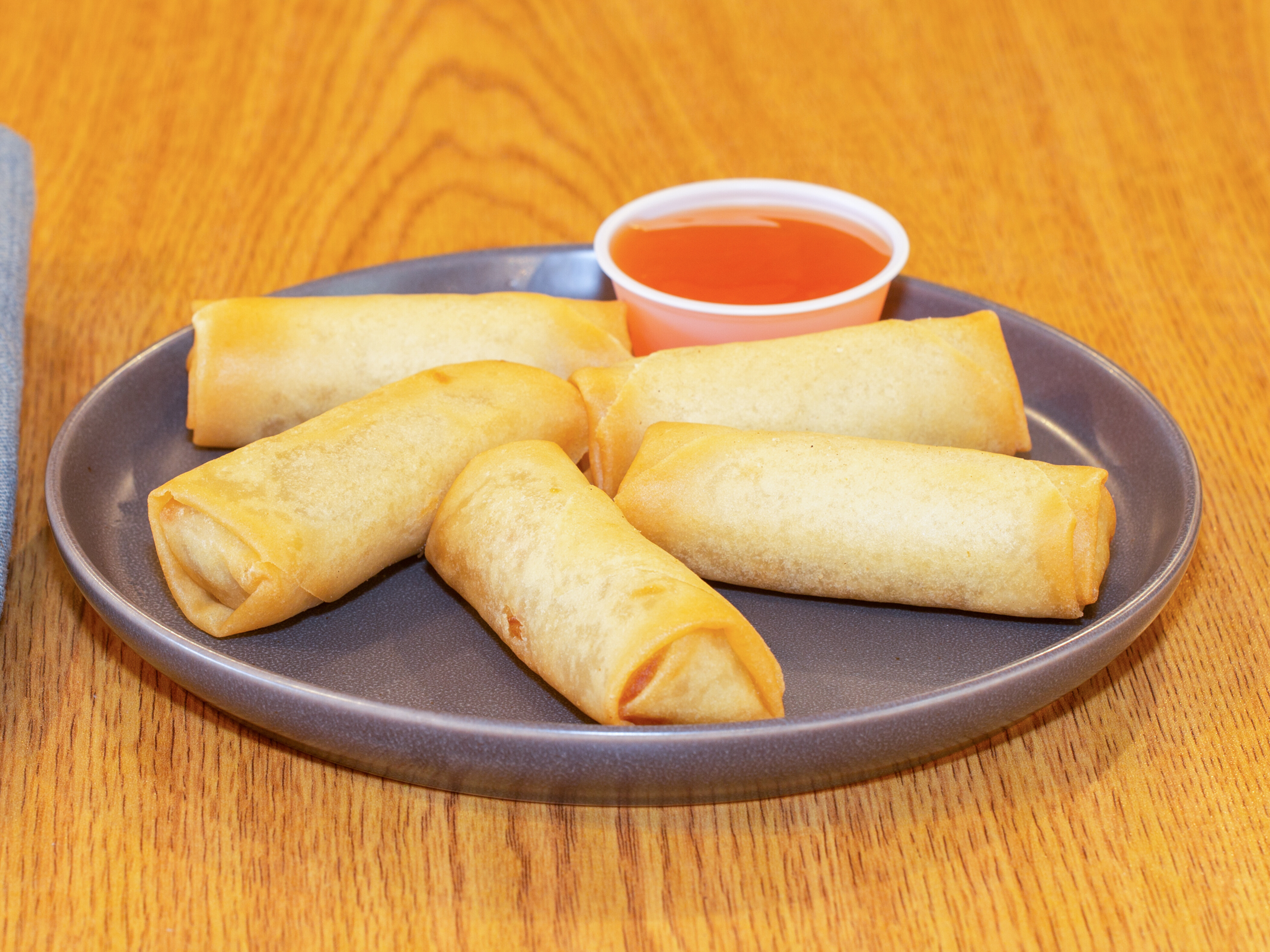 Order 1. One Piece Spring Roll food online from Hunan Garden Chinese Restaurant store, Montgomery on bringmethat.com