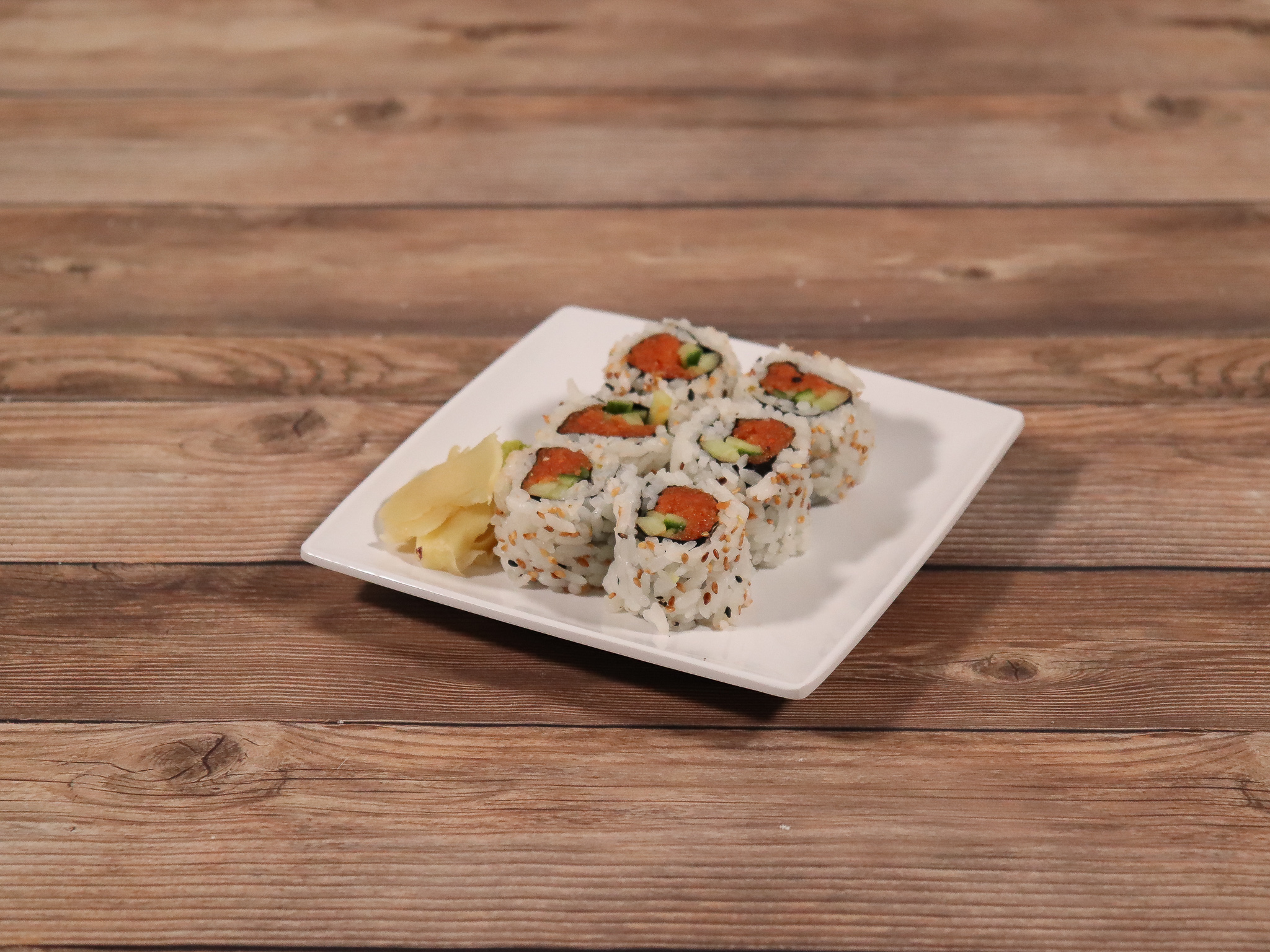 Order Spicy Tuna Roll food online from Tsunami Sushi store, Fairfax on bringmethat.com