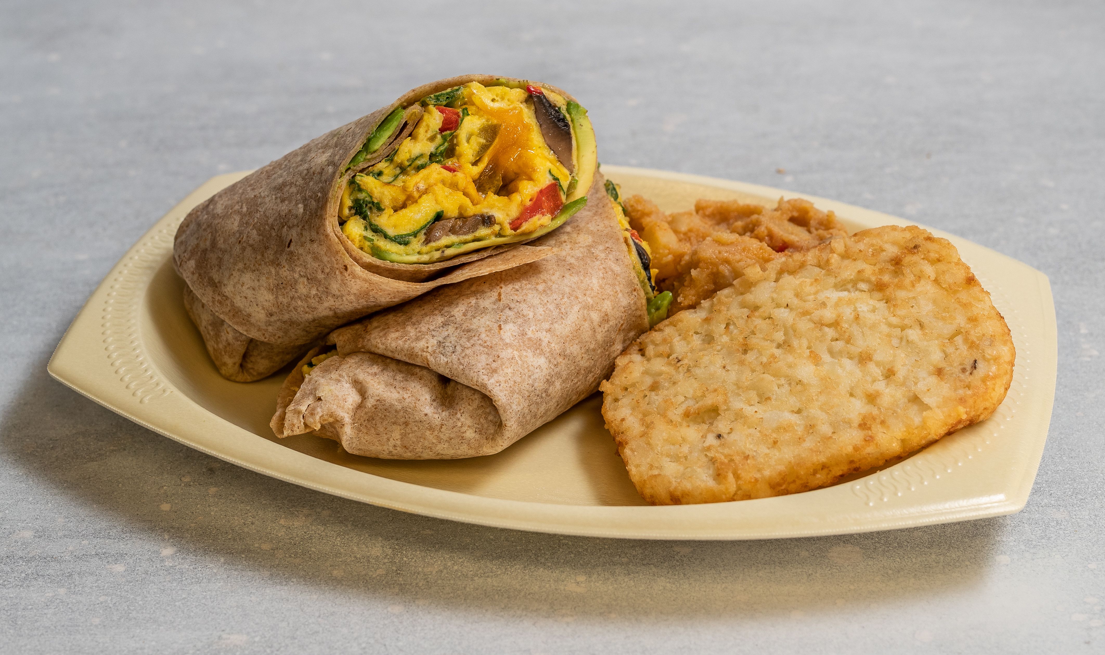 Order Breakfast Wrap 4 food online from Long Island Bagel Cafe store, Nesconset on bringmethat.com